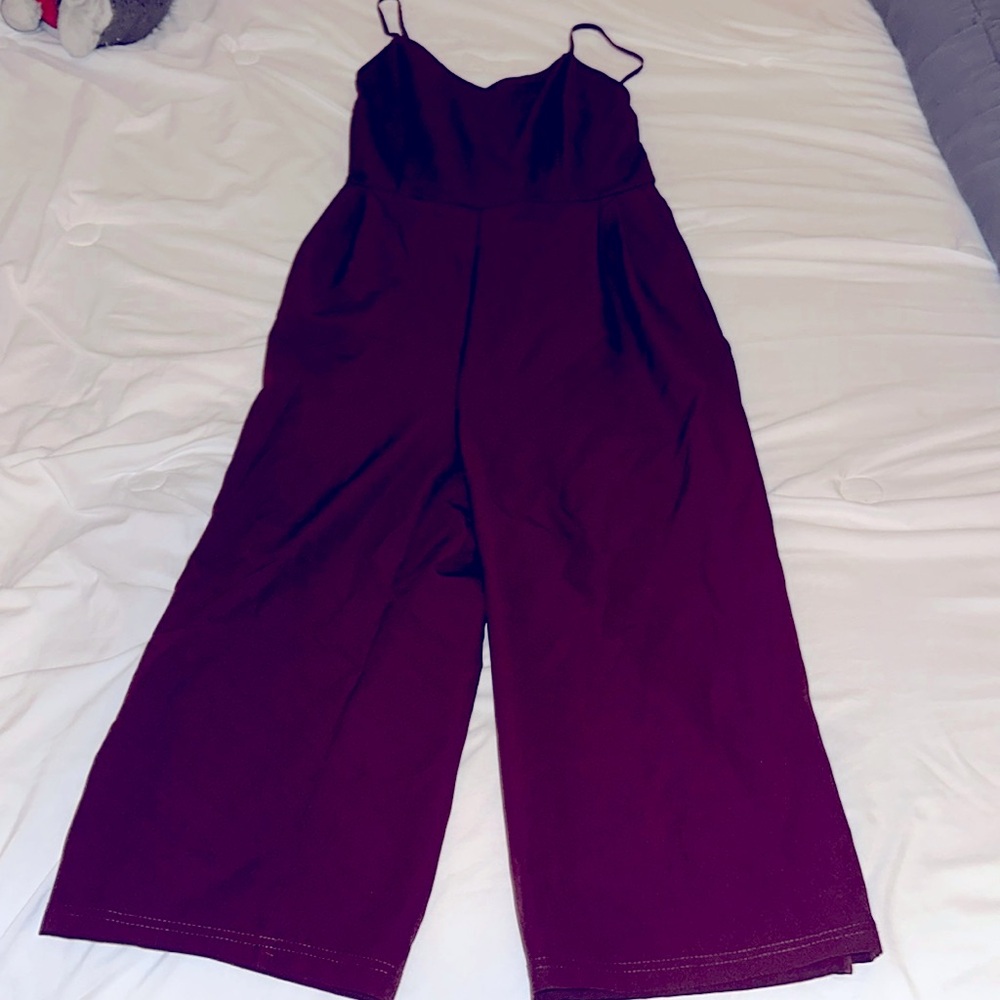 Purple tank long pants jumper Size Medium